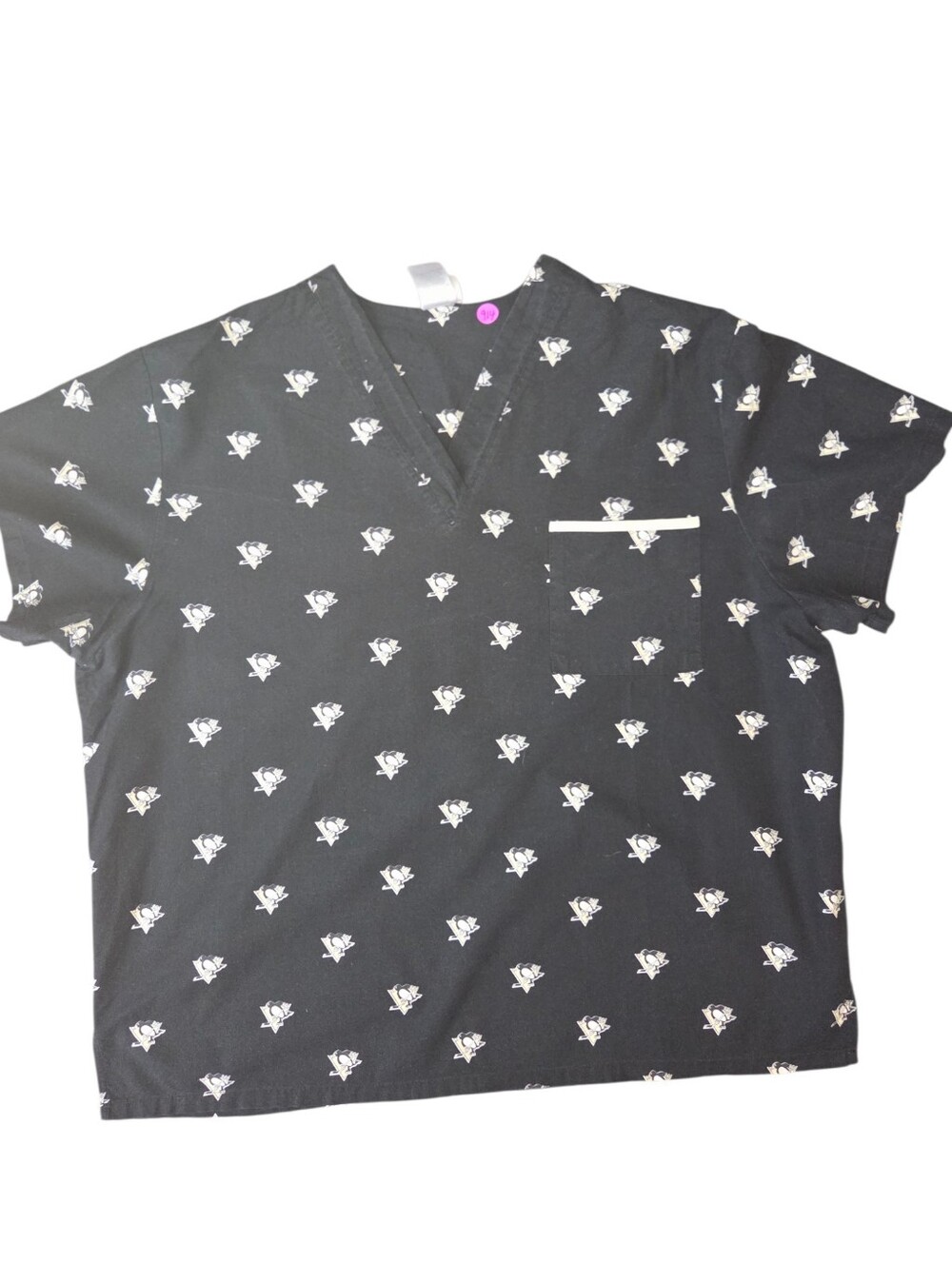 NHL Pittsburgh Scrub Top